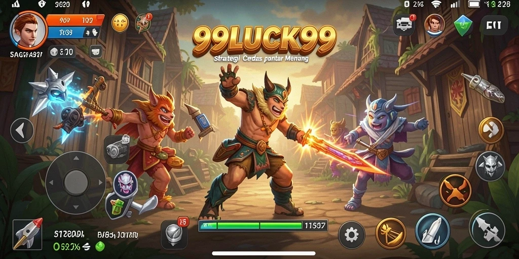 Tampilan gameplay yang mendebarkan di <strong>99LUCK99</strong> dengan berbagai strategi dan pertarungan.