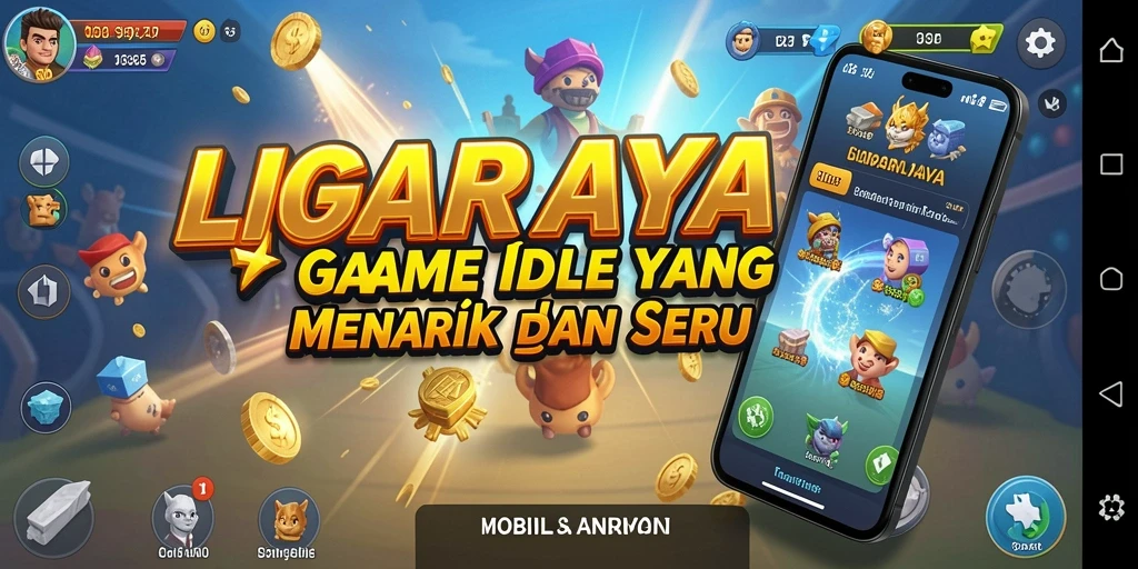 Tampilan gameplay LIGARAYA yang seru dan menghibur.